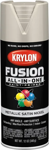 Miniatura 28 de Krylon Fusion - Pintura en aerosol adhesiva todo en uno para uso en interiores y exteriores, 12 onzas, aluminio Icy Grape