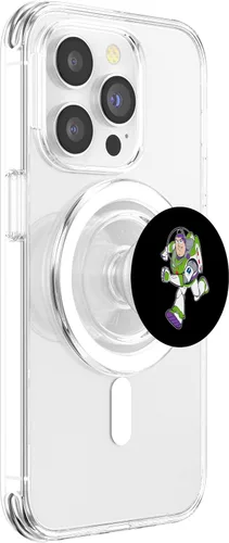 Miniatura 3 de Disney Pixar Toy Story 4 Here Comes Buzz Lightyear PopSockets MagSafe PopGrip para iPhone