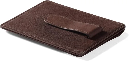 Miniatura 5 de Leatherology Titular de la tarjeta con clip