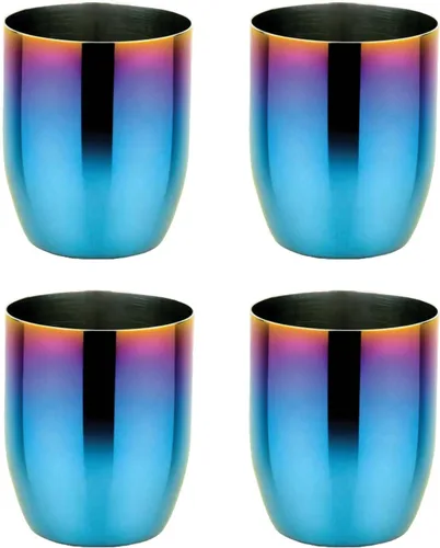Miniatura 15 de Ahimsa - Taza de acero inoxidable para niños, diseñada por pediatras, tazas para niños pequeños con pulido premium para el entrenamiento con taza