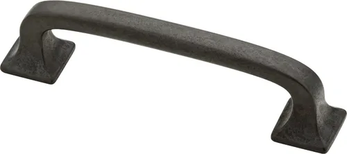 Miniatura 22 de Franklin Brass (Paquete de 10) – Manijas de gabinete de hierro suave, centro de agujero de 5-1/16 pulgadas, tiradores para cajones, puerta de Metal