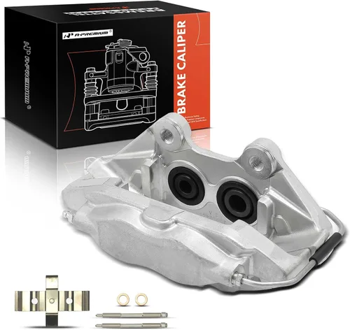 A-Premium Pinza de freno de disco sin soporte compatible con Jeep WK2 Series Grand Cherokee 2012-2017, 6.4L - Lado trasero izquierdo del conductor