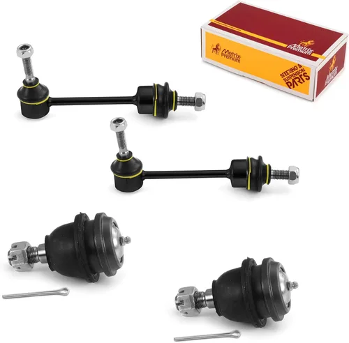 Miniatura 146 de Metrix Premium Chassis Parts - Juego de 4 piezas de articulación de rótula superior y barra estabilizadora delantera para Ford Ranger RWD 1998-2011