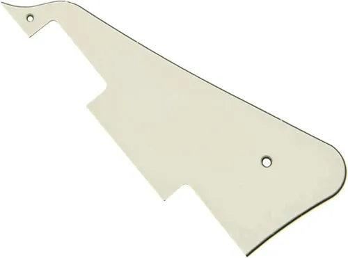 Miniatura 2 de KAISH Golpeador de guitarra LP blanco envejecido de 3 capas con soporte cromado para Epiphone Les Paul