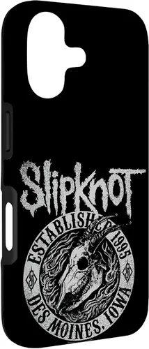 Miniatura 3 de Funda negra oficial de Slipknot Goat Flames para iPhone 17