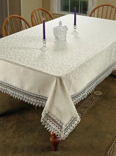 Miniatura 12 de Flor Lazo clásico Lace diseño Manteles, Rectangular
