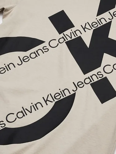 Miniatura 2 de Calvin Klein Boys' Short Sleeve Graphic Crew Neck T-Shirt, Soft, Comfortable, Relaxed Fit