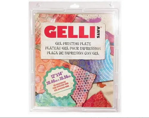Miniatura 15 de Gelli Arts Placa de impresión de gel redonda de 4