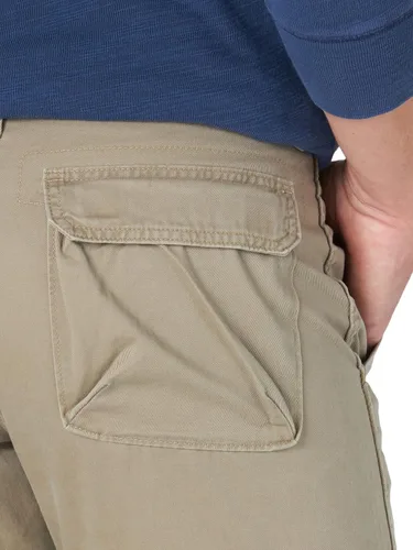 Miniatura 5 de Wrangler Authentics - Pantalón cargo de pierna recta y ajuste holgado para hombre