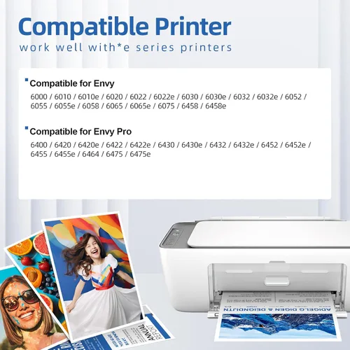 Miniatura 3 de Paquete combinado de cartuchos de tinta 67XL negro/color para HP Ink 67 para HP 67XL tinta para impresora Fit para HP DeskJet 2700e 2700 2855e 2800