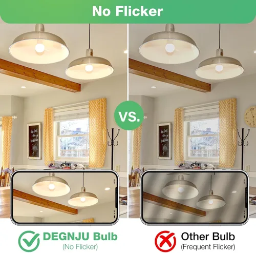 Miniatura 6 de DEGNJU - Bombillas LED A19 13 W, equivalente a 100 W, 2700 K, luz blanca suave, 1500 lúmenes, base E26, no regulable, 13 W de luz blanca brillante