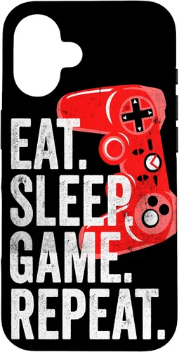 Miniatura 31 de Video Games Eat Sleep Game Funny Gamer Boys Teens Gift Case for iPhone 17