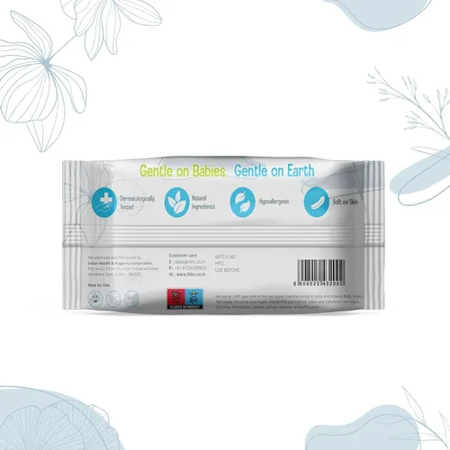 Miniatura 8 de Natural Care Sensitive - Toallitas húmedas para bebés con tapa, tela vegetal 100% biodegradable, sin fragancia, aloe vera y vitamina E