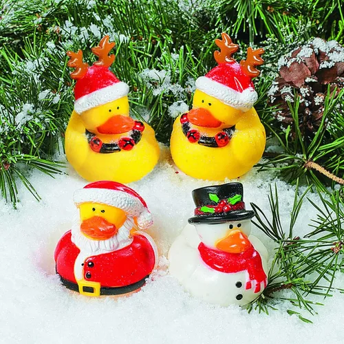 Miniatura 2 de Fun Express Patos de goma de vinilo para fiestas 12 unidades Ideal para recuerdos de fiesta, fiesta de cumpleaños de niños, celebraciones