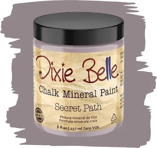 Miniatura 12 de Dixie Belle Paint Company - Pintura con acabado de tiza para muebles, color negro (Caviar), 1 galón, 128 fl oz, pintura mineral color rosa intenso