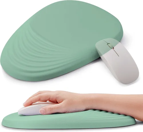 Miniatura 18 de Dumpster on Fire - Alfombrilla ergonómica para mouse – Reposamuñecas de espuma viscoelástica para túnel carpiano y alivio del dolor, base 22