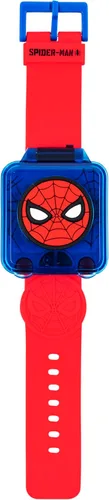Miniatura 5 de Accutime Marvel Spider-Man - Reloj digital de aprendizaje digital azul para niños, niños pequeños, niños con correa roja, incluye temporizador