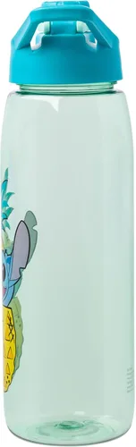 Miniatura 4 de Silver Buffalo Disney Lilo and Stitch Pineapple Pop Up Peek-A-Boo - Botella de agua con tapa de rosca, 28 onzas Piña Peek-A-Boo de Lilo y Stitch