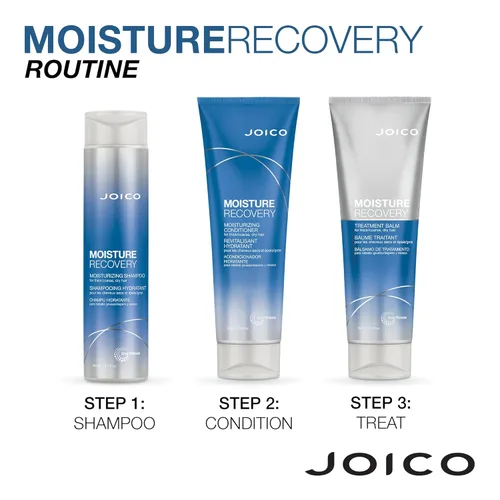 Miniatura 8 de Joico Juego de champú y acondicionador hidratante para recuperación de humedad Reponer la pérdida de humedad Para cabello grueso, grueso y seco