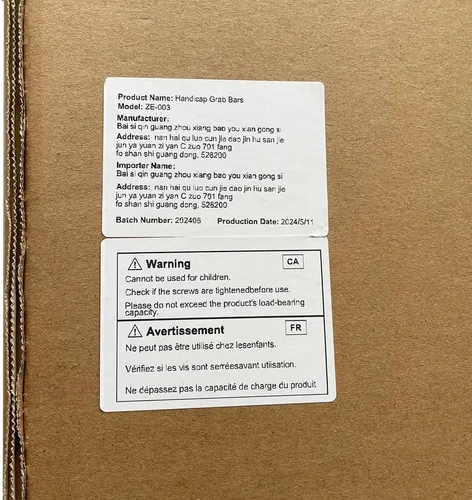 Miniatura 7 de Barras de agarre para discapacitados, pasamanos de inodoro de 30 pulgadas, barra de seguridad para baño, barandilla de soporte de mano, accesorios