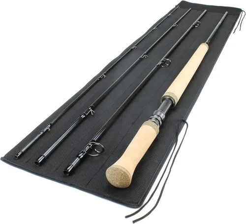 Miniatura 10 de Wild Water Fly Fishing AX Series Fly Rod IM8 Graphite Blank 3/4/5/6/7/8/9/10/12 wt Rods 5’6”/7/8/9/10/11 ft Lightweight Pole Medium Fast