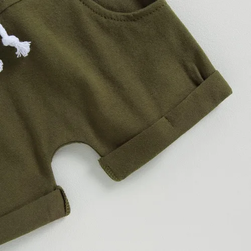 Miniatura 7 de Conjunto de camiseta de manga corta para bebé niño y niña, camiseta de manga corta, pantalones cortos casuales, ropa para recién nacidos, 6, 12, 18