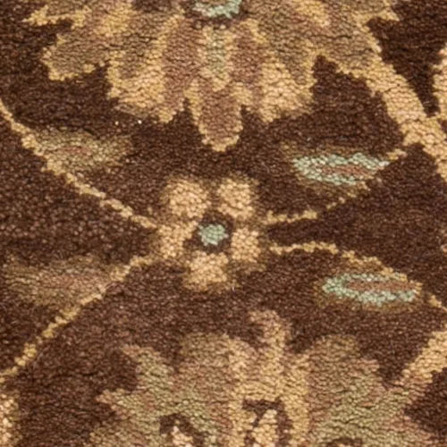 Miniatura 4 de SAFAVIEH Antiquity Collection - Alfombra decorativa de 4 x 6 pies, marrón y verde, hecha a mano, lana oriental tradicional, ideal para zonas de alto