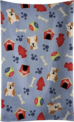 Miniatura 131 de Caroline's Treasures BB2654KTWL Dog House Collection Airedale - Toalla de cocina para invitados, toalla de baño decorativa para cara, té, paño