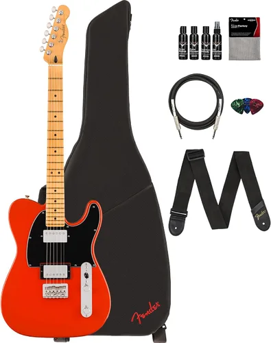 Miniatura 9 de Fender Player II Modified Telecaster - Paquete de ráfaga de 3 tonos con estuche, correa, cable, juego de púas de 3 piezas y kit de limpieza