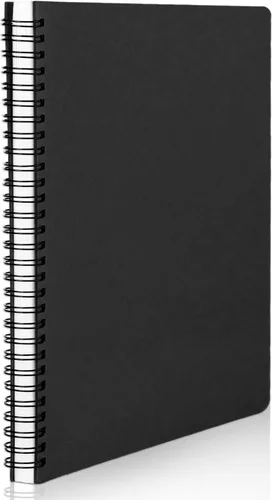 Miniatura 19 de EUSOAR - Cuaderno con espiral rayado, tamaño A5, paquete de 24 de 5.5" x 8.3", 120 páginas, cuaderno universitario con rayas, cuaderno de viaje