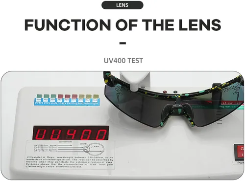 Miniatura 7 de Gafas de sol de ciclismo UV400 al aire libre para hombres, mujeres, adultos, jóvenes, niños y niñas, béisbol y softbol