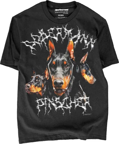 Miniatura 18 de Camiseta de Heavy Metal de los 80s con Animal en Negro - 100% Algodón - para Hombre y Mujer