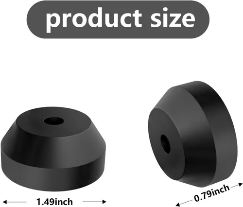 Miniatura 2 de Adaptador de 45 discos para tocadiscos de 45 RPM para tocadiscos de vinilo de 7 pulgadas, accesorios para tocadiscos de aluminio macizo
