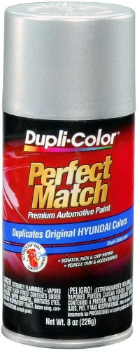 Dupli-Color BHY1800 - Pintura de primera calidad, color plateado brillante metálico (8 onzas)