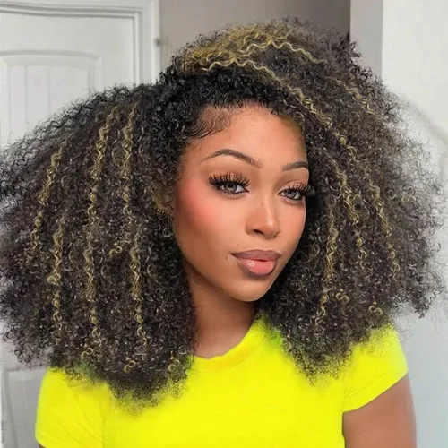 Miniatura 43 de BAIICS Pelucas de cabello humano rubio miel con encaje frontal transparente HD de 13 x 6 pulgadas, peluca frontal de encaje transparente HD 12A