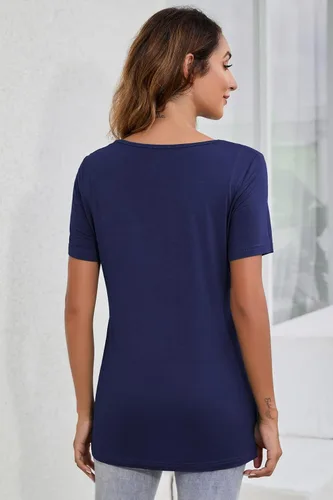 Miniatura 6 de Sosolism Paquete de 3 camisetas de manga corta para lactancia materna