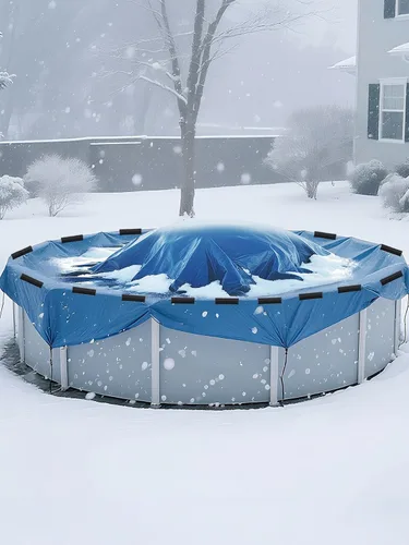 Miniatura 7 de 48 piezas de clips para cubierta de piscina de invierno de 4.7" - Kit de cierre de piscina para piscinas de pared de acero sobre el suelo