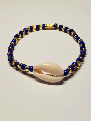 Miniatura 23 de 3 pcs Ilde Cowrie seashell Evil Eye Hamsa Hand Orisha Santeria Pulseras Bracelet Set