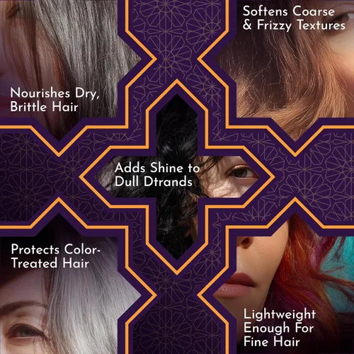 Miniatura 8 de Aceite de argán de primera calidad para el tratamiento del cabello, acondicionamiento y prevención de la pérdida del cabello, proporciona