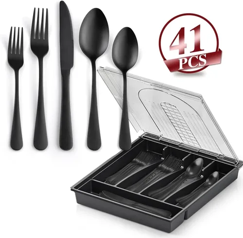 Miniatura 17 de Skull Cuchillos Dentados Ultra Afilados 2-EN-1, Juego de Cuchillos de Chef Cuchillos Dentados de 12 - Colección de Diseño Profesional - Cuchillos
