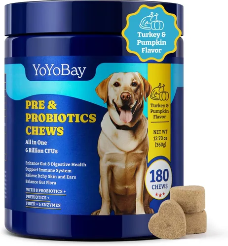 Miniatura 10 de Probióticos para Perros - Probióticos para Perros para la Salud Digestiva, Levadura, Piel Con Picazón, Salud Intestinal, Inmunidad y Piel - 6 Pato