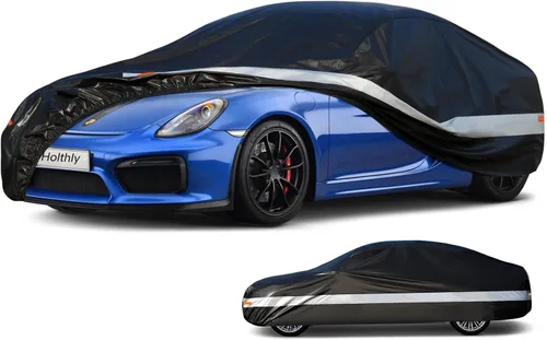 Miniatura 26 de Funda para Automóvil de 10 Capas Impermeable para Todo Clima para Coupé Hatchback, 100% Impermeable Fundas para Automóvil de Exterior Ajuste
