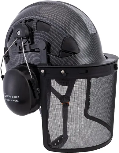 Miniatura 15 de Cascos de Seguridad para Construcción Aprobados por ANSI Z89.1 OSHA, LOHASPRO Casco Duro Ventilado Naranja para Hombres Trabajadores con Correa