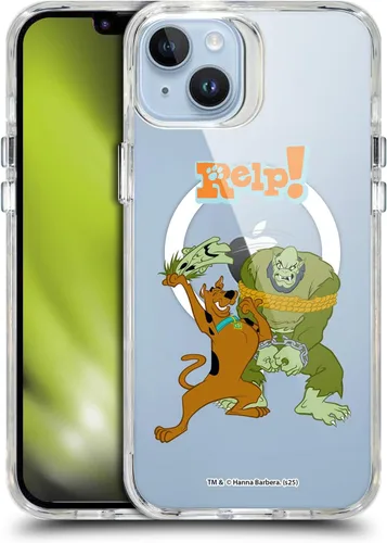 Miniatura 311 de Head Case Designs Funda con licencia oficial de Scooby-Doo Capture Character Art a prueba de golpes [protección de grado militar] compatible