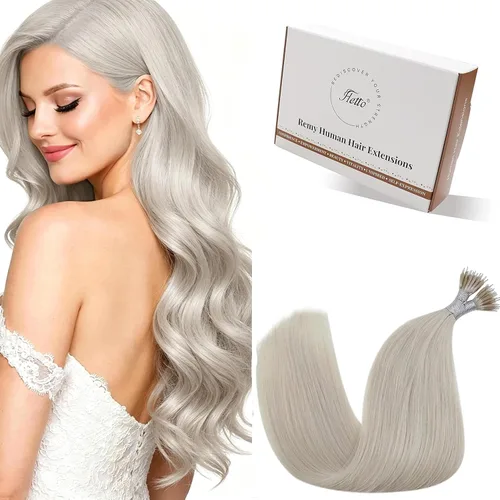 Miniatura 27 de 【Descuento】Hetto - Extensiones de cabello con cinta adhesiva, 40g, extensiones de cabello humano, color rubio ceniza oscuro degradado a rubio medio