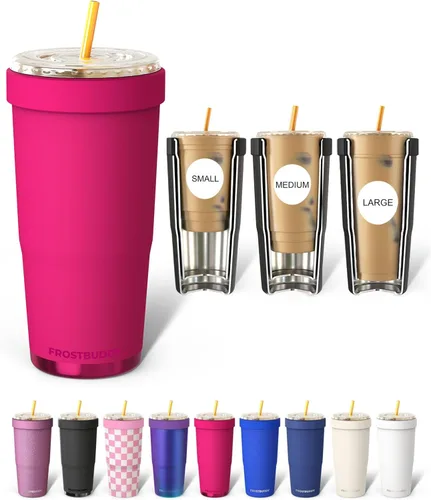 Miniatura 31 de Frost Buddy Togo Buddy 30oz Stainless Steel Vacuum Insulated Tumbler To Go Coffee Cup – Iced Coffee Sleeve, Travel Mug, Thermal Cup for Hot & Cold