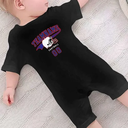 Miniatura 36 de Traje de fútbol personalizado para bebé, hace que tu bebé nombre y número de ropa de fútbol regalos