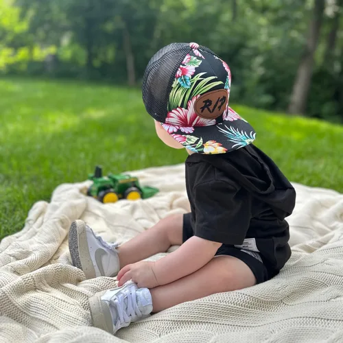Miniatura 3 de Sombrero personalizado para bebé, sombreros de bebé personalizados para niños pequeños, sombrero de camionero personalizado para niños, gorra