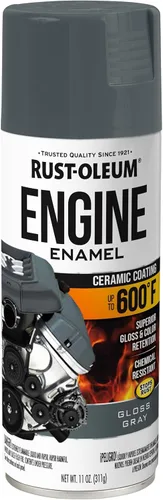 Miniatura 19 de Rust-Oleum 366437 Pintura en aerosol de esmalte para motor, 11 oz, Cast Coat Iron, (paquete de 1)