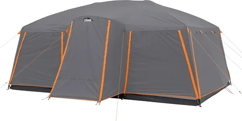 Miniatura 9 de CORE Tienda de campaña para camping familiar 10 personas/11 personas/12 personas grandes para múltiples habitaciones, tiendas de campaña